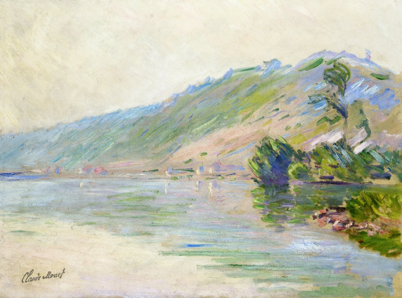 The Seine at Port-Villes, Clear Weather 1894